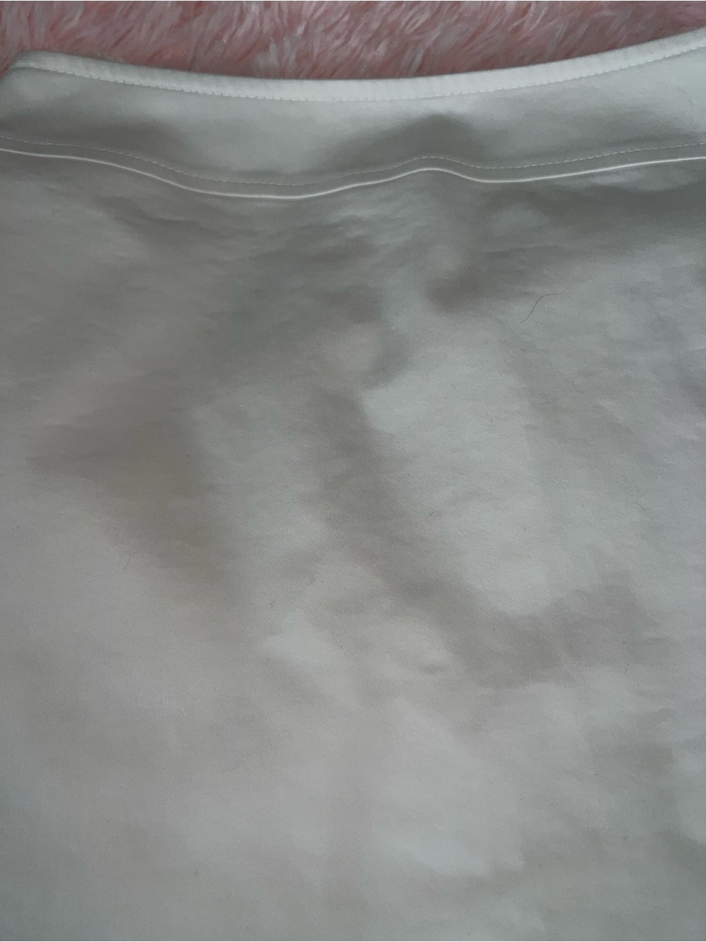 Classic White Pencil Skirt Petite Size 4P - Picture 3 of 9